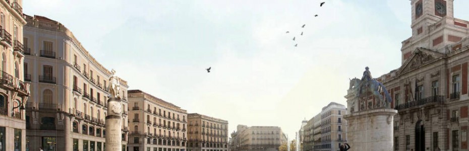 Puerta del Sol: El Kilómetro Cero ya es 100% peatonal