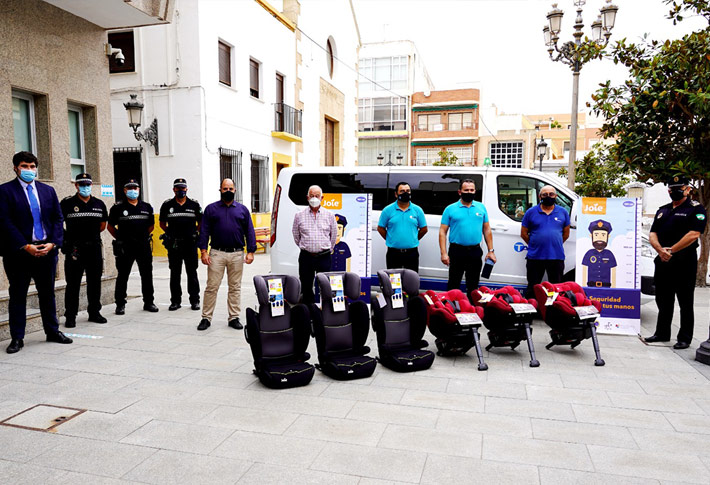 Taxis de Roquetas de Mar, premium en seguridad infantil