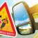 Nueva señal de advertencia de peligro de ángulos muertos en vehículos de transporte de pasajeros y mercancías