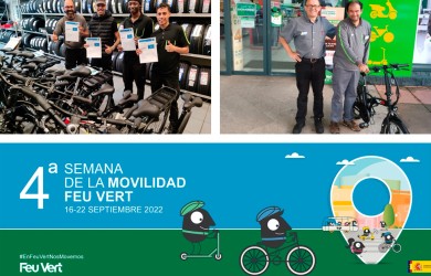 Feu Vert Salt (Girona) gana el reto de la SEM2022 y Saúl Montoya, de Feu Vert Lugo, la bicicleta eléctrica plegable