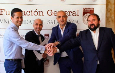 Fundación General Universidad de Salamanca y Feu Vert renuevan el convenio del Título de Gestión de Empresas de Mantenimiento del Automóvil
